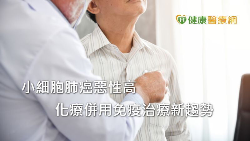 小細胞肺癌惡性高 化療併用免疫治療新趨勢