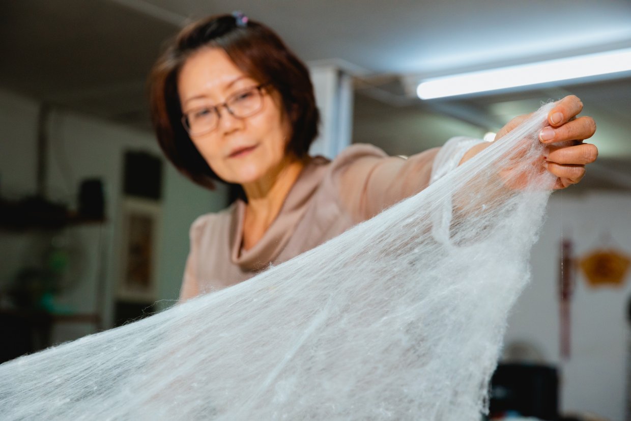 立冬好物蠶絲被