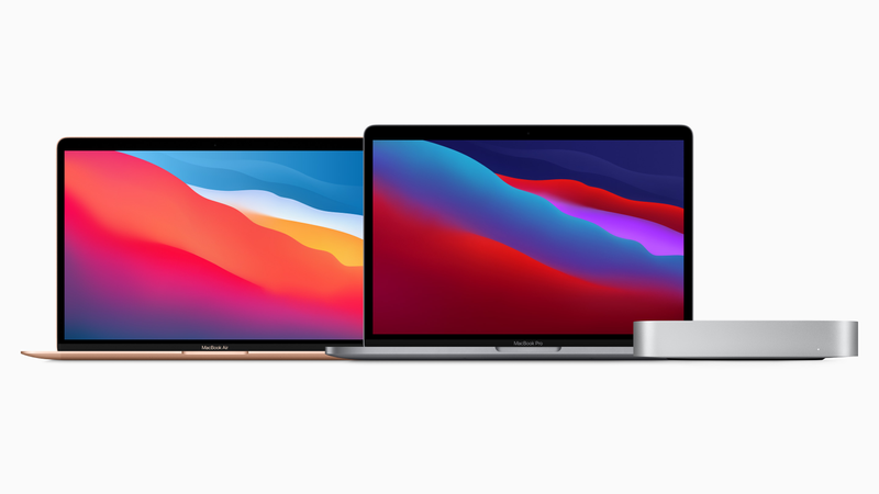 秋季發表會再登場!1分鐘了解蘋果首度搭載M1晶片的3個新款Mac