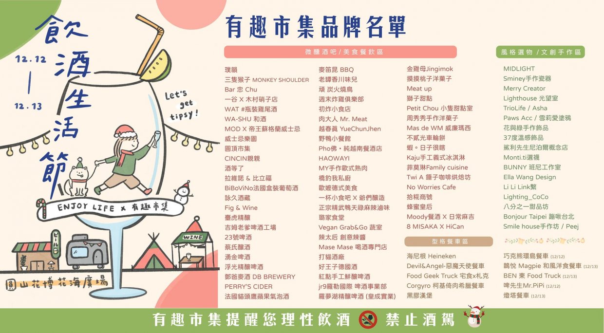 2020全台聖誕市集大搜集|冷冷的冬季就到聖誕市集品嚐美食、挑禮物