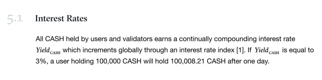 compound cash