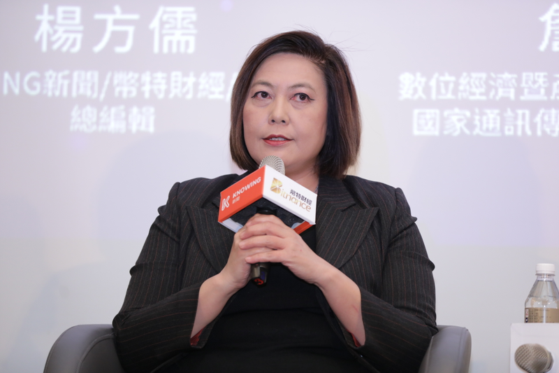 《Hit AI & Blockchain》數位經濟暨產業發展協會副理事長、國家通訊傳播委員會前主任委員詹婷怡:海量數據新願景關注「連結、數據、數位轉型」3大關鍵字