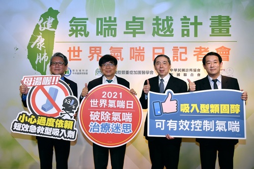 2021世界氣喘日「破除氣喘治療迷思」      醫籲：治療勿依賴短效急救吸入劑，應以吸入型類固醇有效控制／波新聞