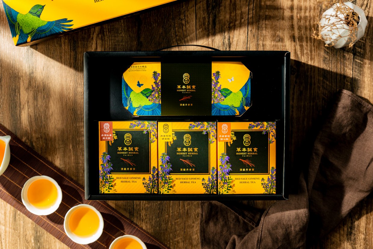 母親節孝親料理推薦-《草本誠食》丹參茶禮盒