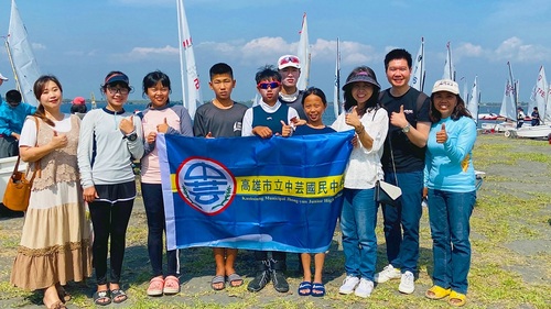中芸國中風帆隊成立一年 2021大鵬灣全國帆船錦標賽傳捷報/波新聞