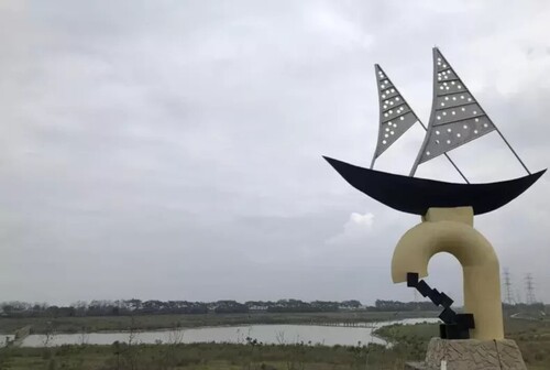 台南安定滯洪池啟用添景觀/波新聞