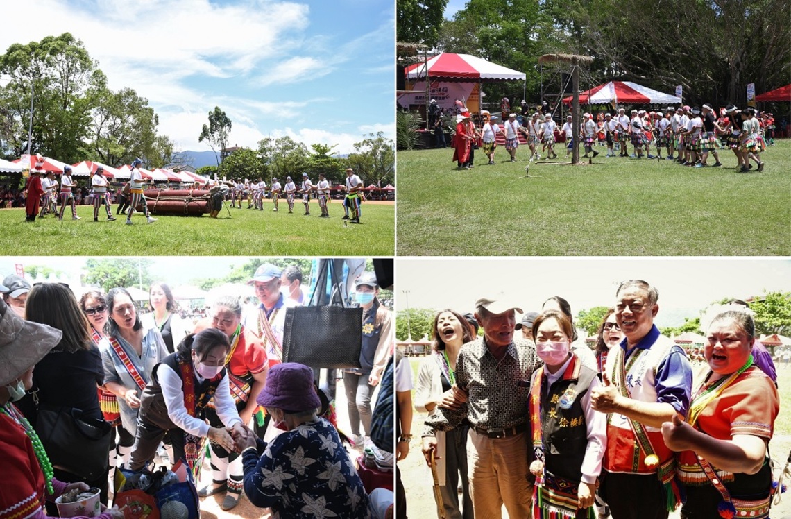 瑞穗鄉公所舉辦110年度瑞穗豐收祭-旮都法嗨    徐榛蔚到場與族人歡慶豐收、祭祖靈、謝天地／波新聞