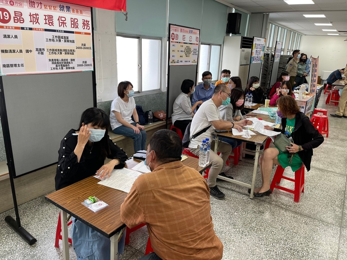 高雄本週辦理7場徵才 50家以上廠商,釋出2,000個以上職缺/波新聞