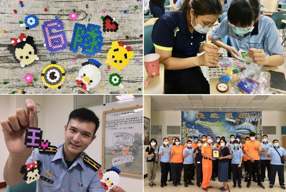 海巡兒女手作感謝 母親節日歡慶思念/波新聞
