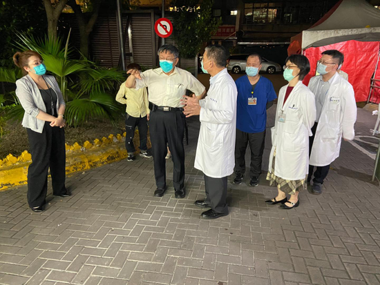 和平醫院爆出2名確診！陳時中、柯文哲：目前沒有封院問題