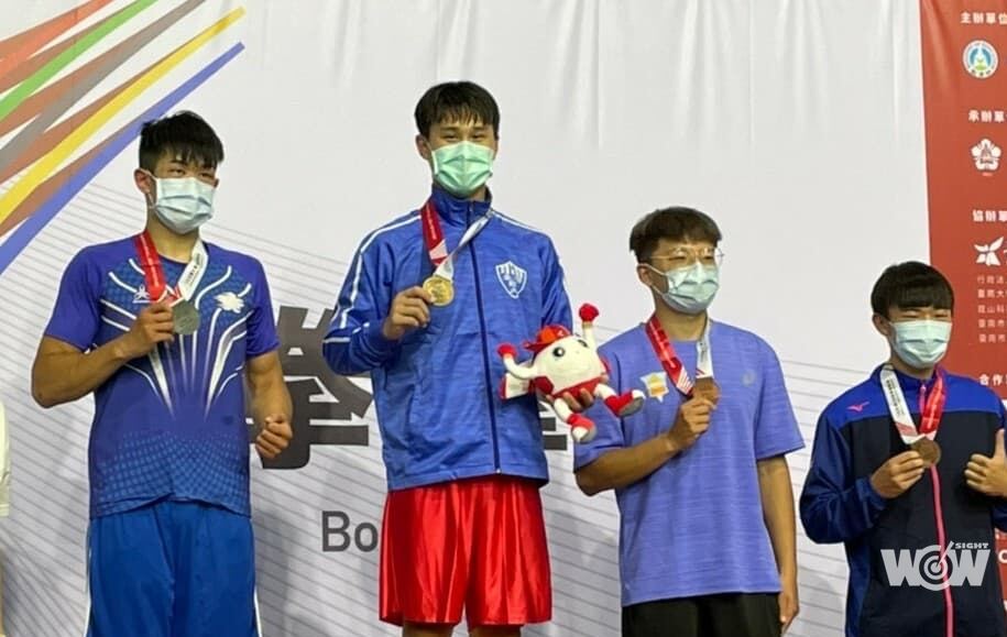 《全大運》優秀學長卡位、國訓當陪練 全王家駿大四首戰大運就奪金