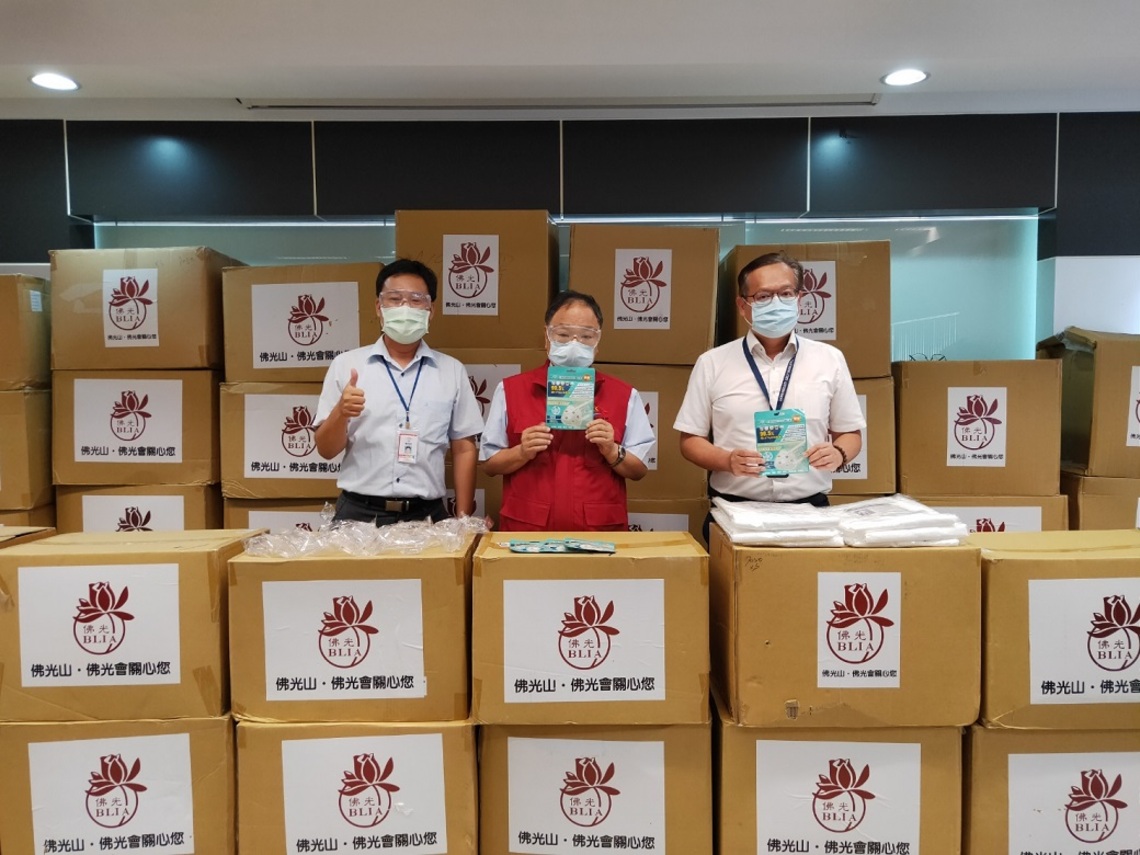 力挺防疫前線! 宗教團體贈中市5大防疫物資/波新聞
