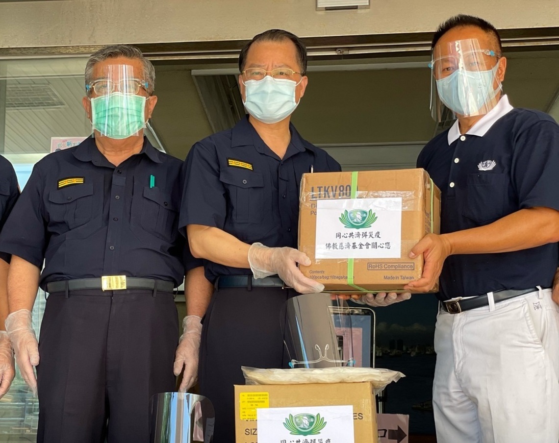 慈濟攜手聯電送物資 力挺警消抗疫情/波新聞