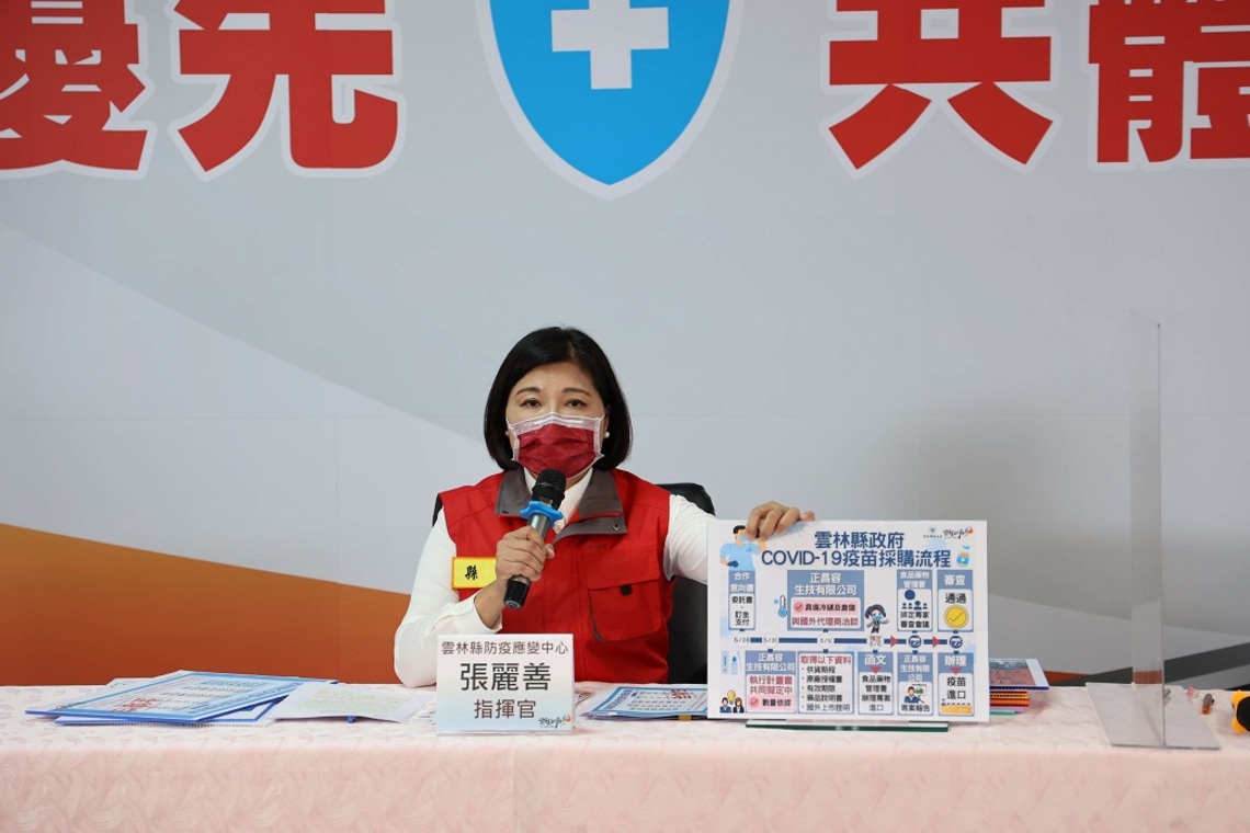 雲林鄉親的健康刻不容緩 縣府今提出疫苗採購申請/波新聞
