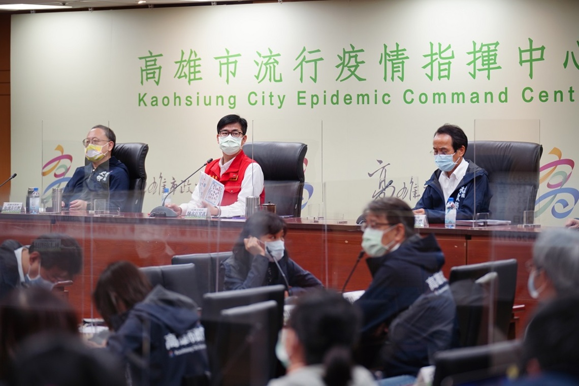 陳其邁:高市警察已打上千劑疫苗 減少同仁的風險/波新聞