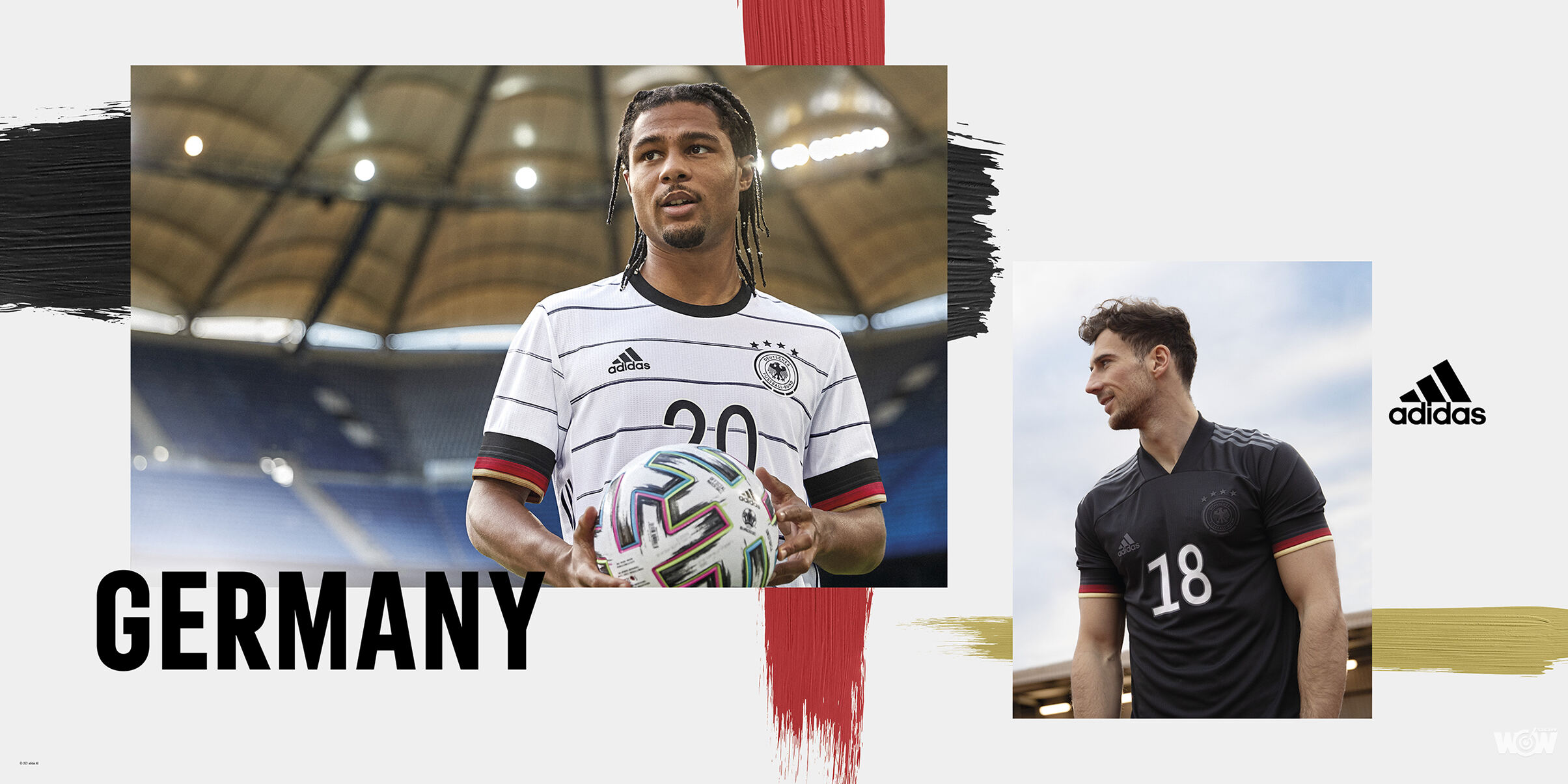 《足球》預熱歐洲國家盃!adidas率先亮相5國家隊戰袍