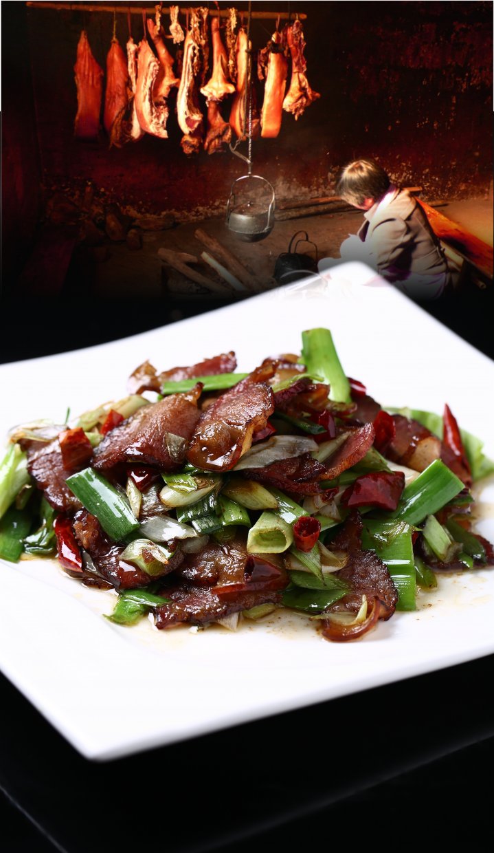 Fried,Chinese,Bacon