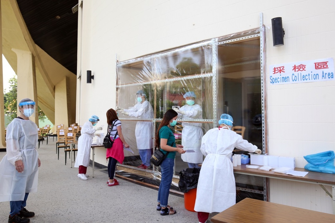 科技產業園區快篩站今啟用     全面篩檢逾萬名國際移工／波新聞