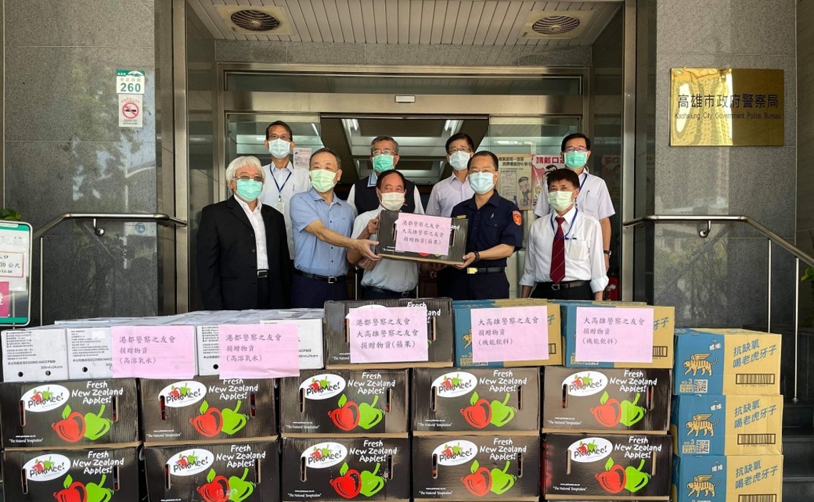 警友會捐贈防疫、養生物資    員警深表感謝／波新聞