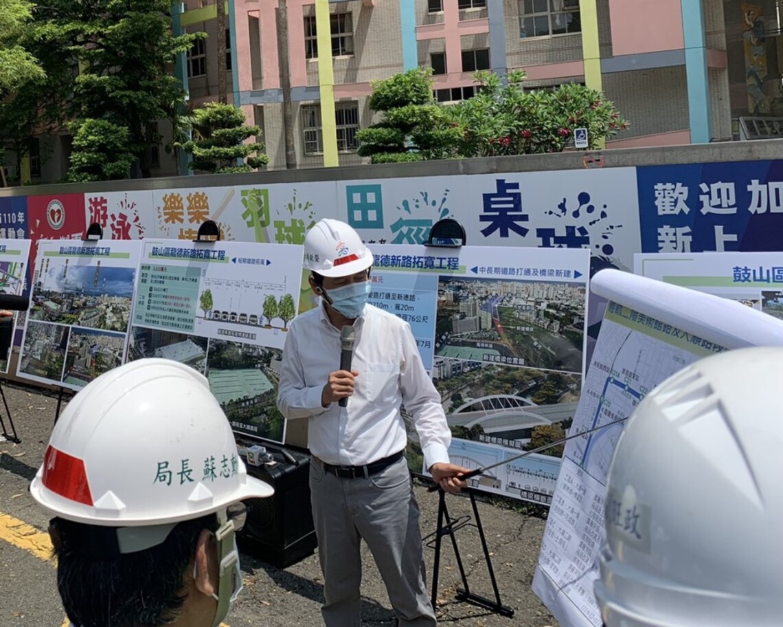 林欽榮副市長視察輕軌施工進度 並宣布向東推進!/波新聞