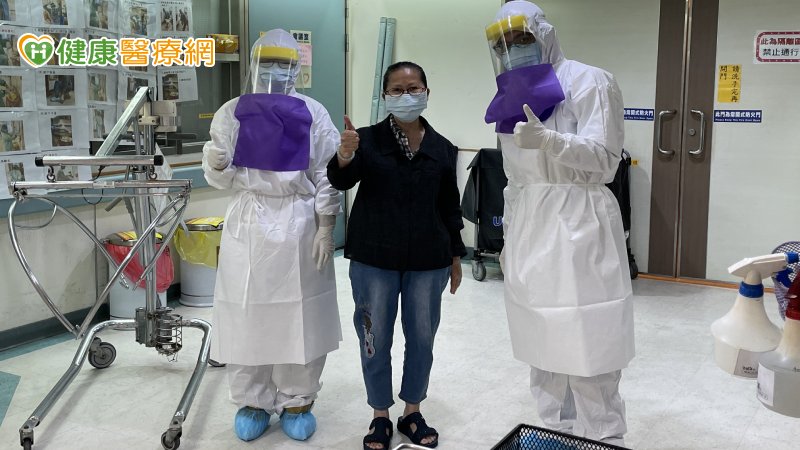 北病南送　新冠重症病患出院捐6萬