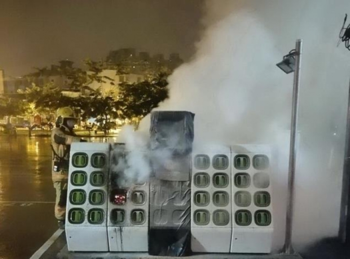 台南電動車自燃 今年第三例/波新聞