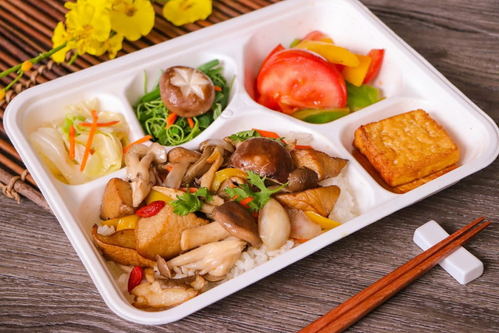 板橋凱撒大飯店__鮮蔬活力素食便當