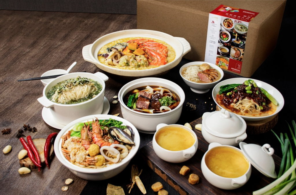 萬豪7家星級飯店合推美食地圖包,六福美饌限定開搶,每組4,999元,逾20人超大份量,每人每餐不到250元。(圖/六福旅遊集團提供)