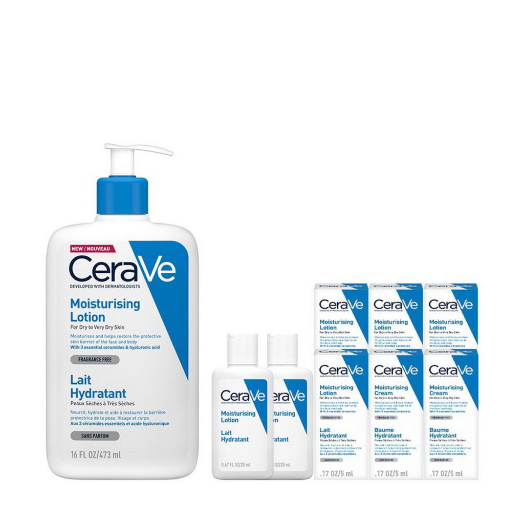 蝦皮購物【CeraVe適樂膚超級品牌日】長效清爽保濕乳9件組,優惠價594元
