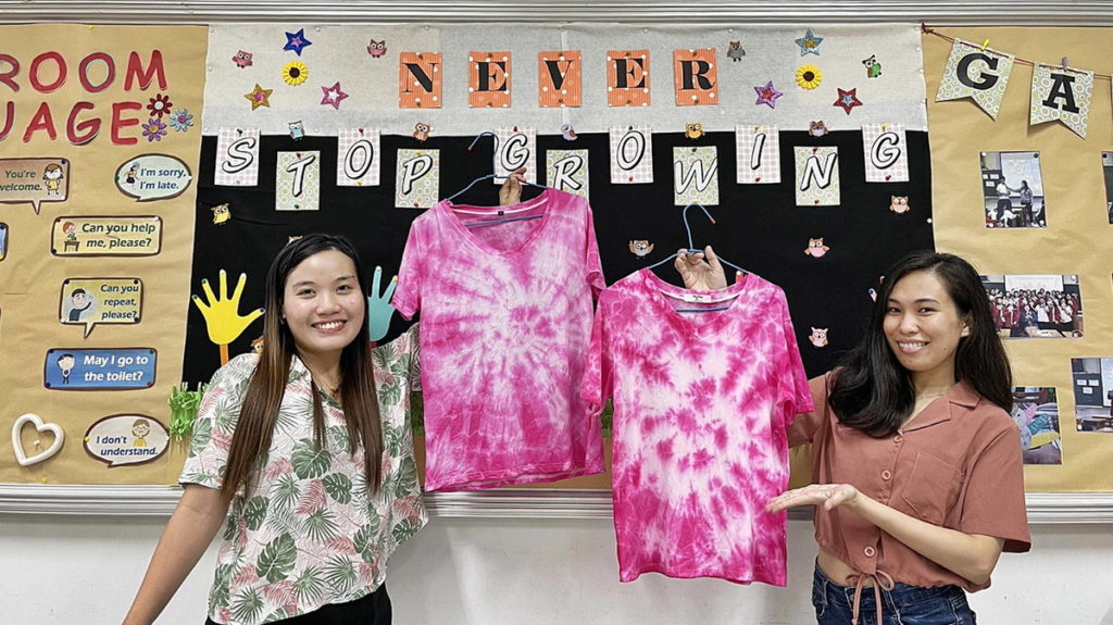 嘉義國中南興國中HOW TO TIE-DYE T-SHIRTS