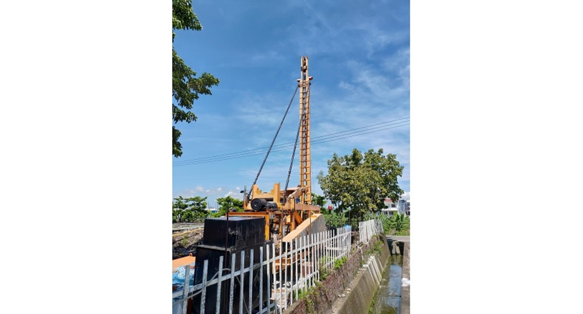 美濃南隆地區深井工程開工      解決民眾枯水期無水可用之苦 ／波新聞