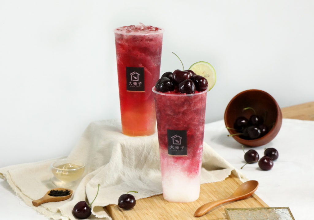 大苑子網美系飲品 櫻桃朵朵、櫻桃翡翡07.19華麗上市