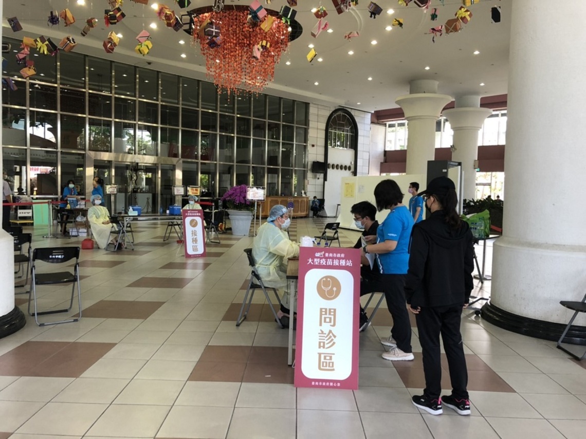 台南廣設接種站議會也參與/波新聞
