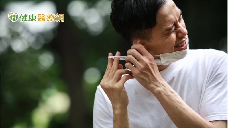 長期戴口罩造成壓傷 善用生活小物防壓