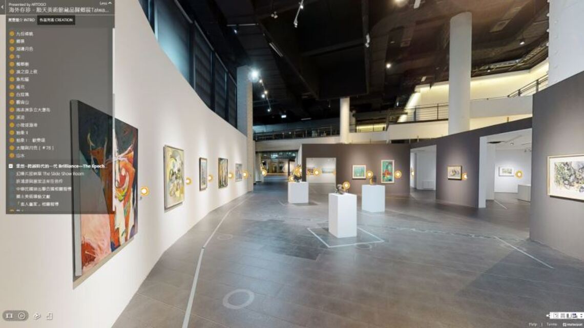 國美館推出「海外存珍－順天美術館藏品歸鄉展」線上展覽    邀您一同漫步虛擬展間