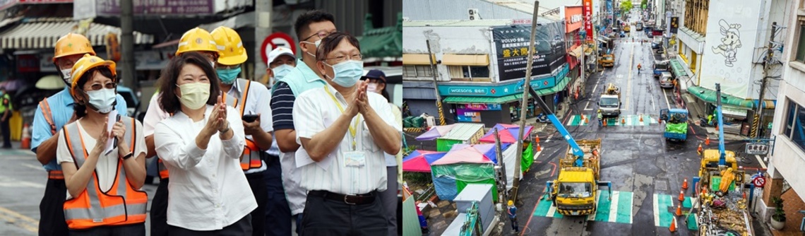 見證歷史時刻 嘉義市文化路夜市商圈電桿纜線今起陸續拔除/波新聞