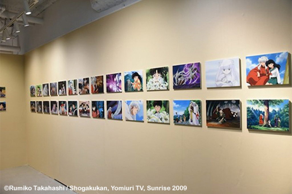 犬夜叉動畫軌跡展-展區示意圖
