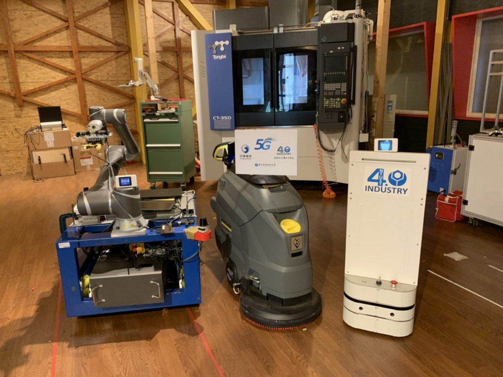 中華電信與臺科大共同打造出5g智慧製造技術研發驗證場域,整合多家企業提供的相關設備和技術