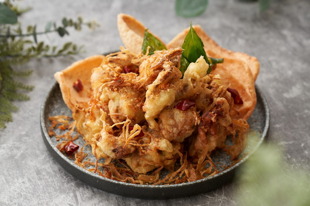台北福華大飯店_蝦兵蟹將_避風塘軟殼蟹
