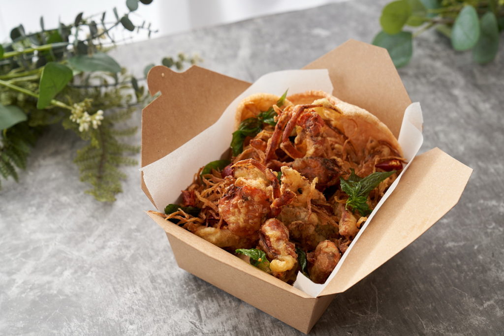 台北福華大飯店_蝦兵蟹將_避風塘軟殼蟹(外帶裝)