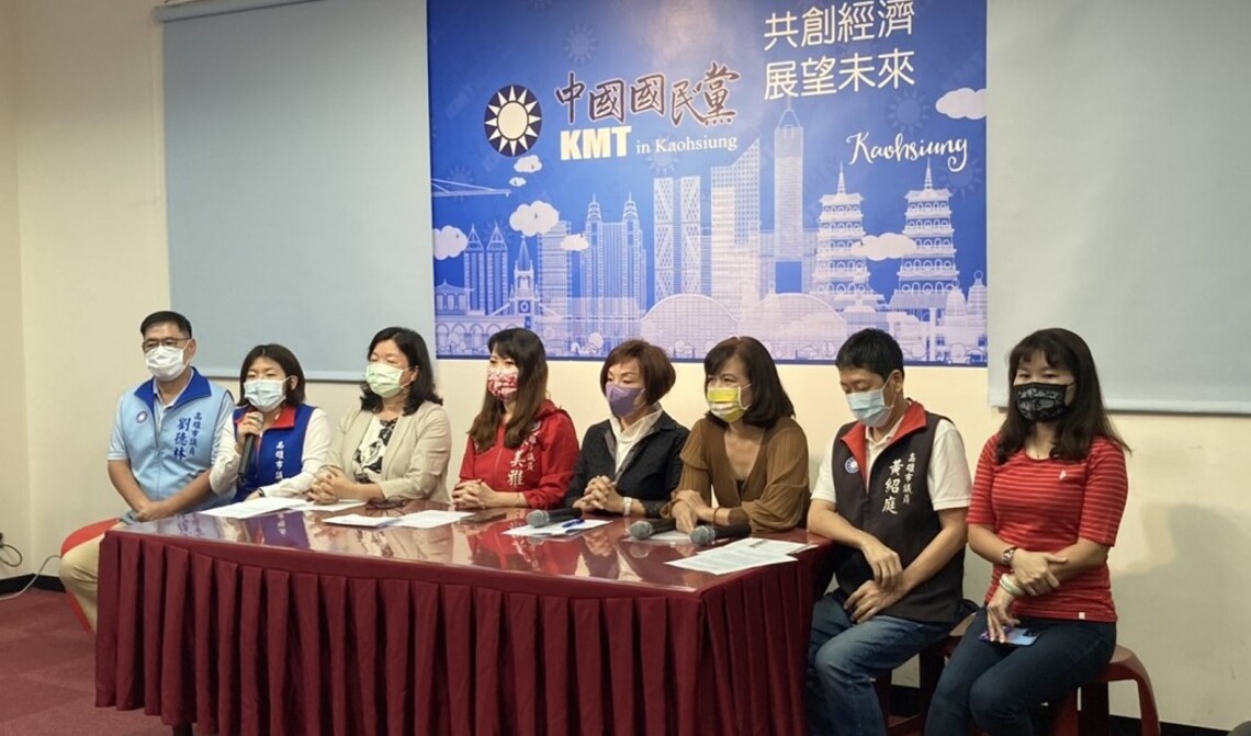 高市議會國民黨團今呼籲市府「防疫不要亂、振興要有感」