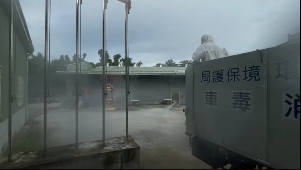 佛天宮消毒照片