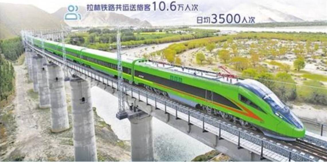 西藏拉林鐵路「滿月」成績單 復興號高原動車成出行首選