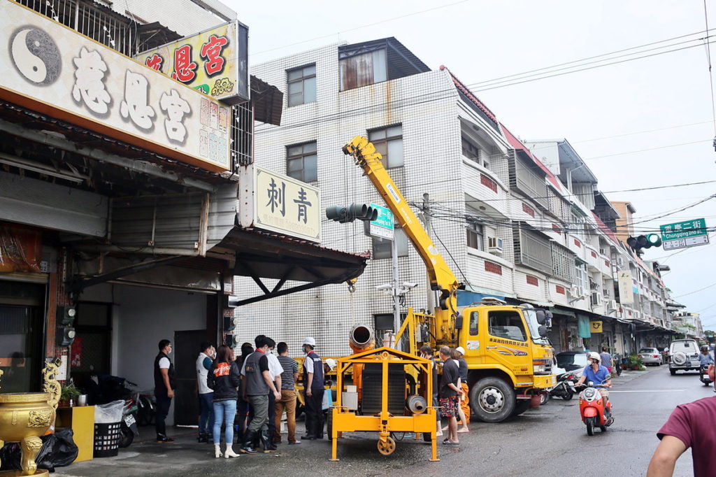 重慶二街加派抽水機