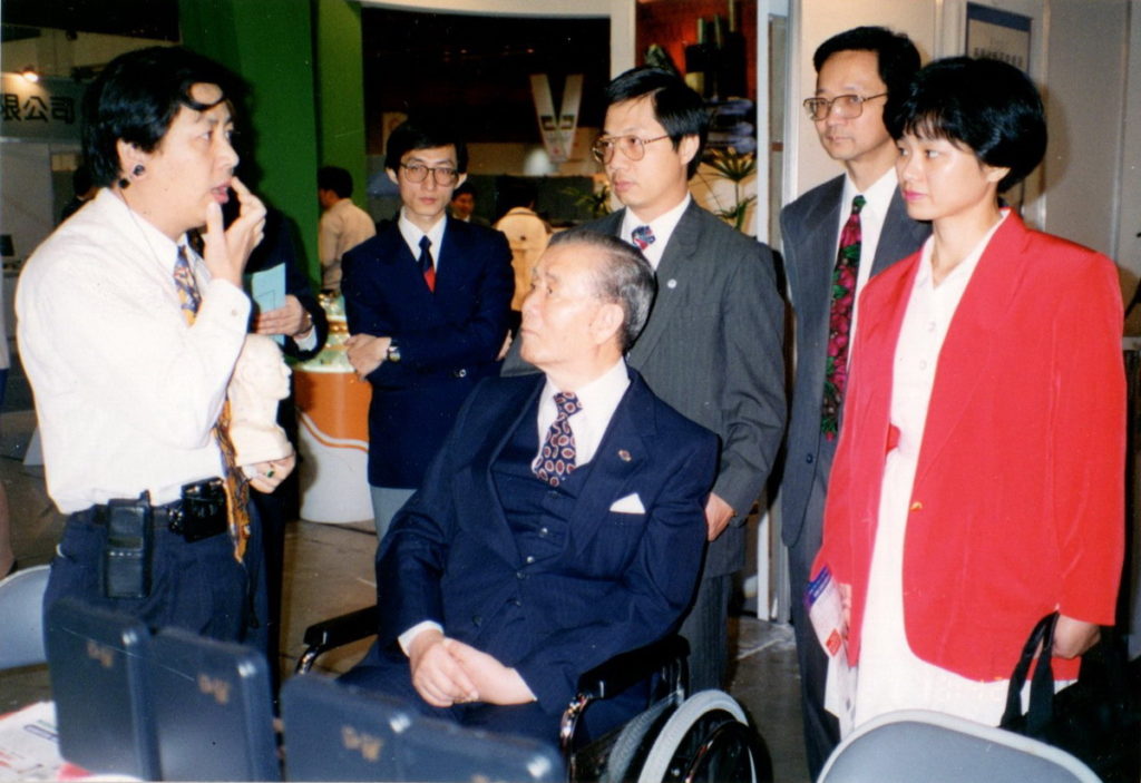 孫運璿留影