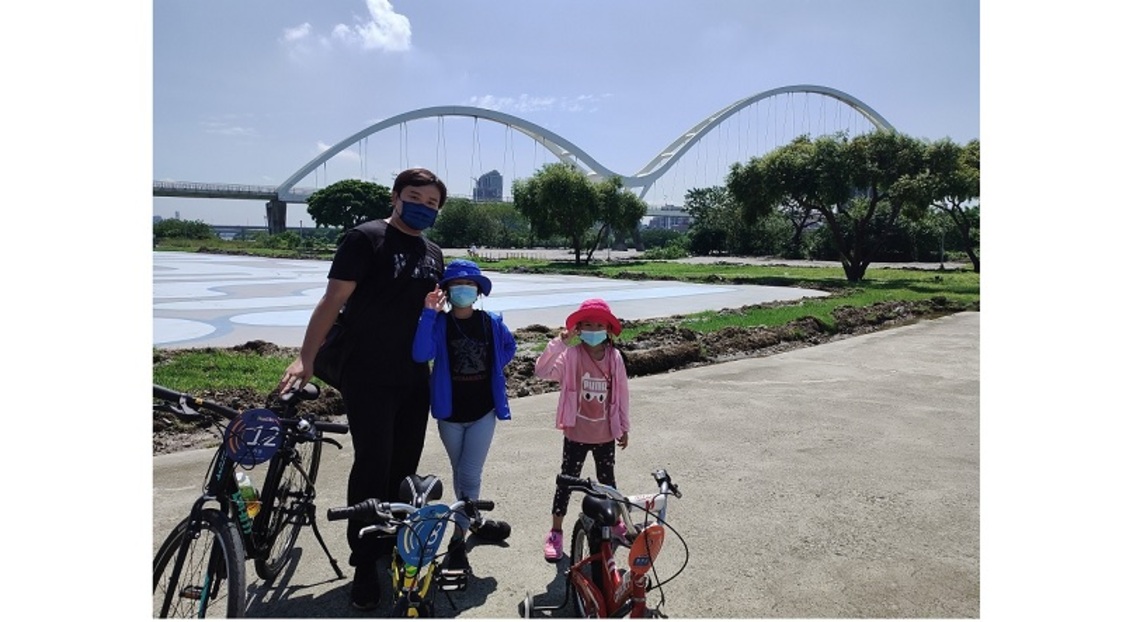 父親節 河濱騎車享健康