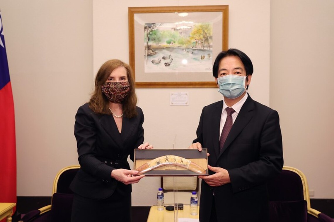 接見澳洲新任駐臺代表 副總統期盼兩國持續在印太區域安全穩定及經貿發展相互合作