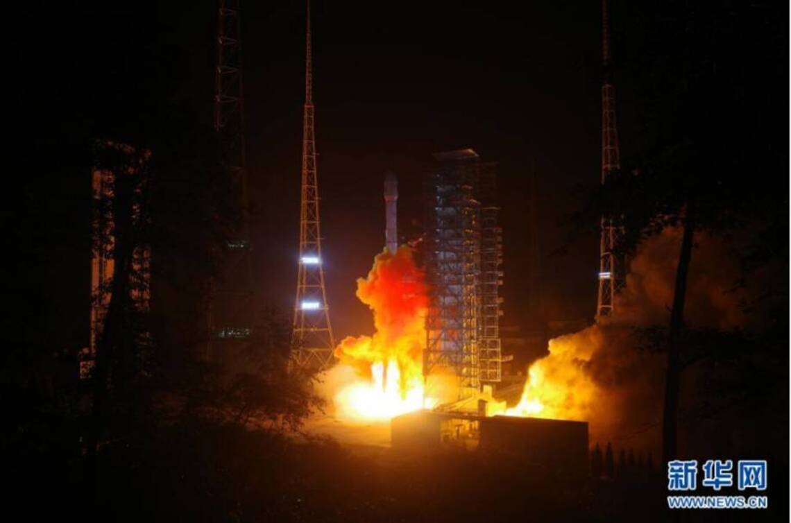 中國成功發射中星2E衛星