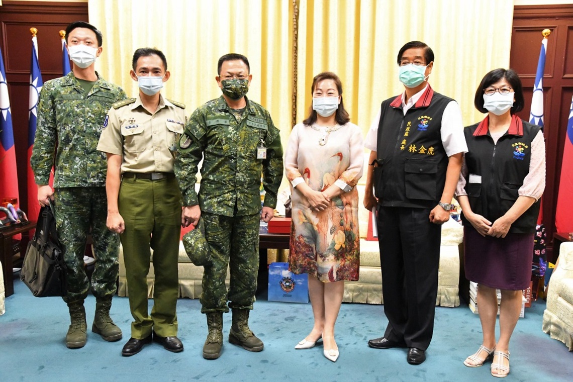 全民防衛動員署將成立 徐榛蔚期許地方政府機關與軍方合作順利