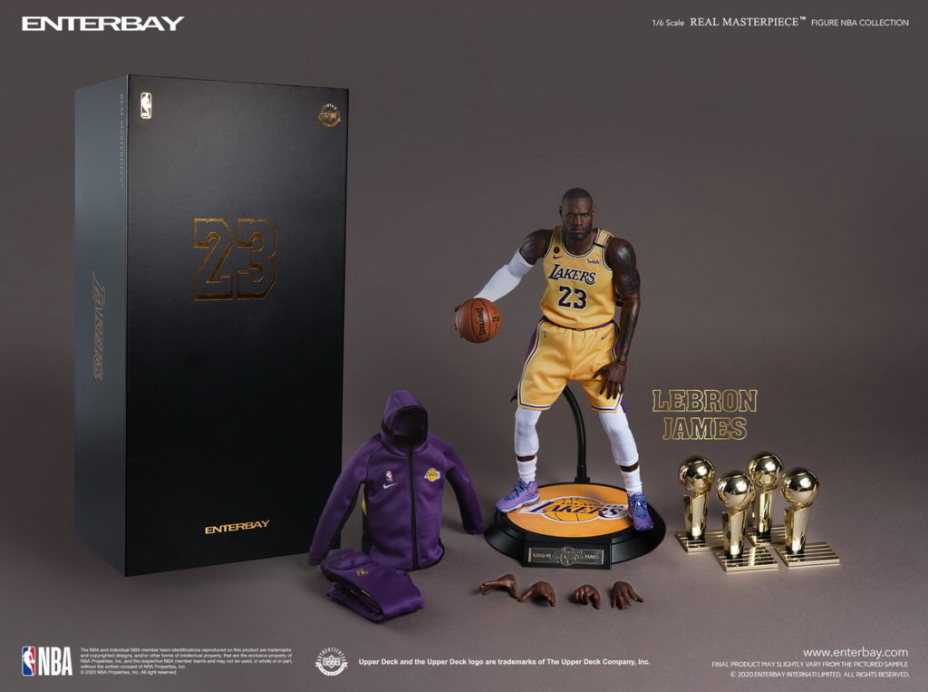 ENTERBAY NBA公仔 湖人隊 LeBron James NT$9,600